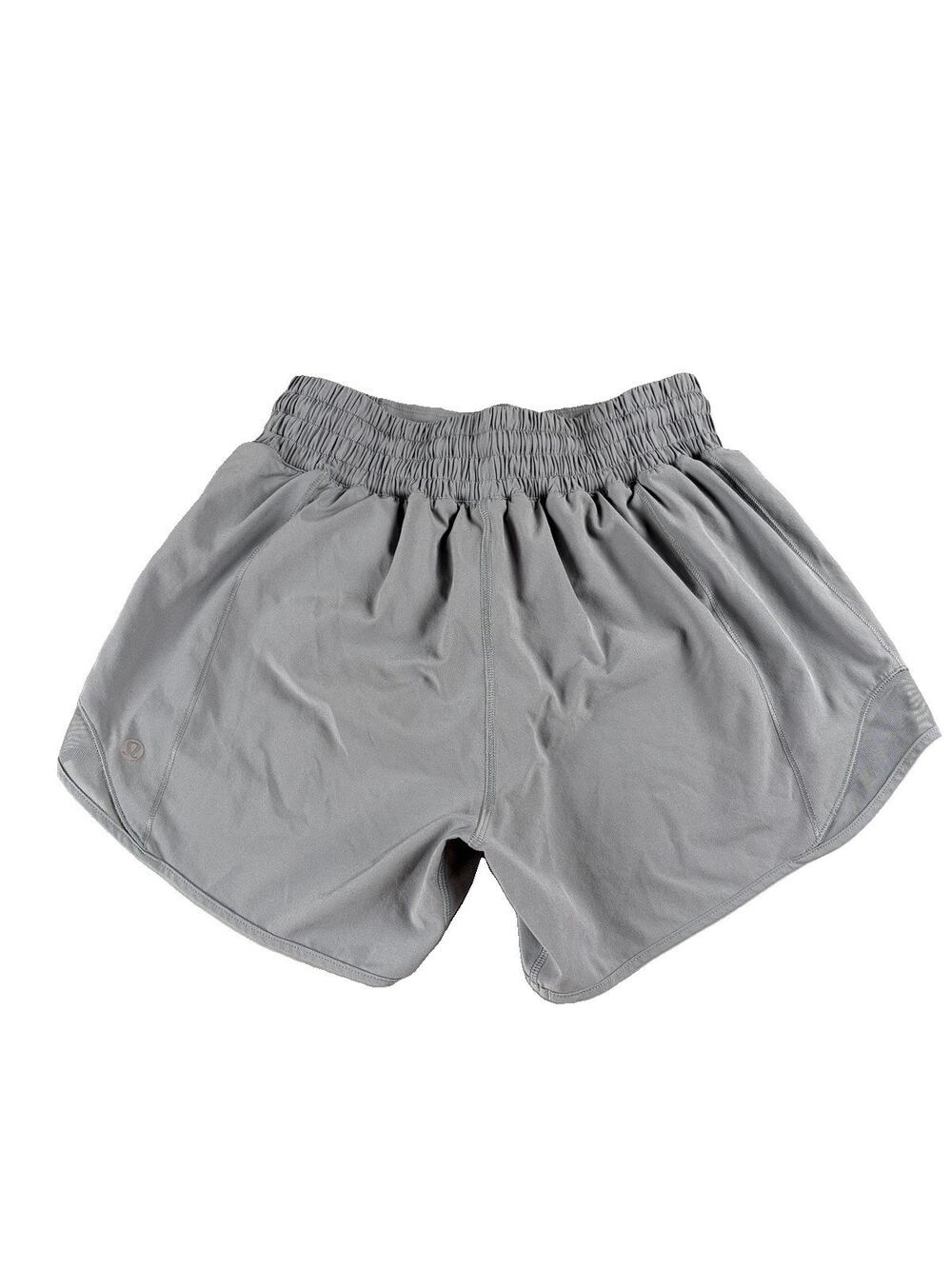 Lululemon Hotty Hot High-Rise Lined Short 4” Size 4 Rhino Gray W7AYXT 2024